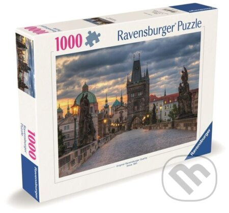 Ravensburger Praha: Procházka po Karlově mostě 1000 dílků