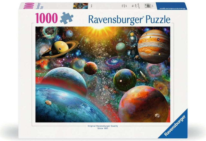 Puzzle Ravensburger 1000 dílků Vesmírné představy