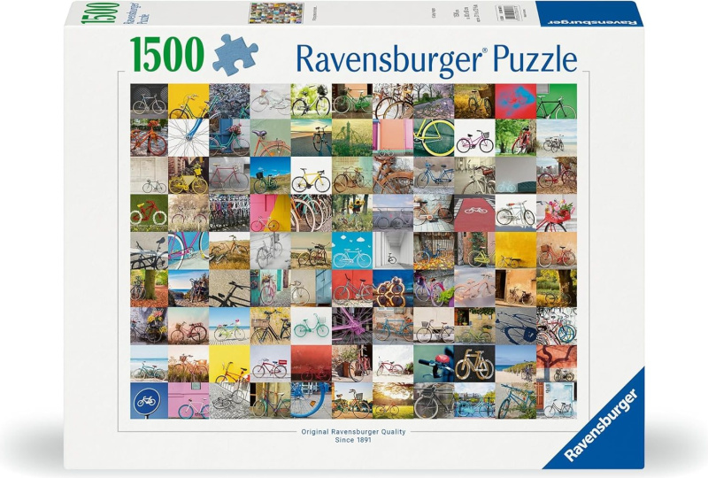 Puzzle Ravensburger 1500 dílků 99 jízdních kol