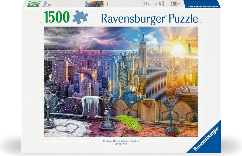 Ravensburger Roční období v New Yorku 1500 dílků