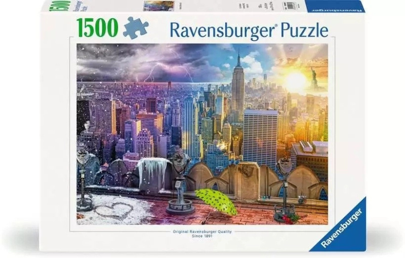 Ravensburger Roční období v New Yorku 1500 dílků