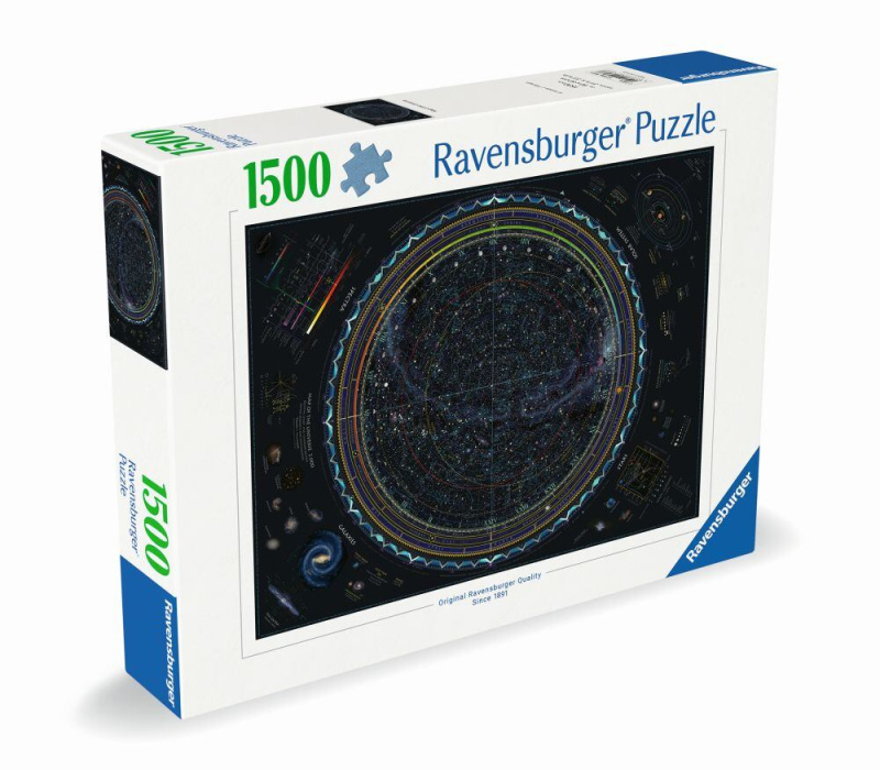 Ravensburger Mapa vesmíru 1500 dílků