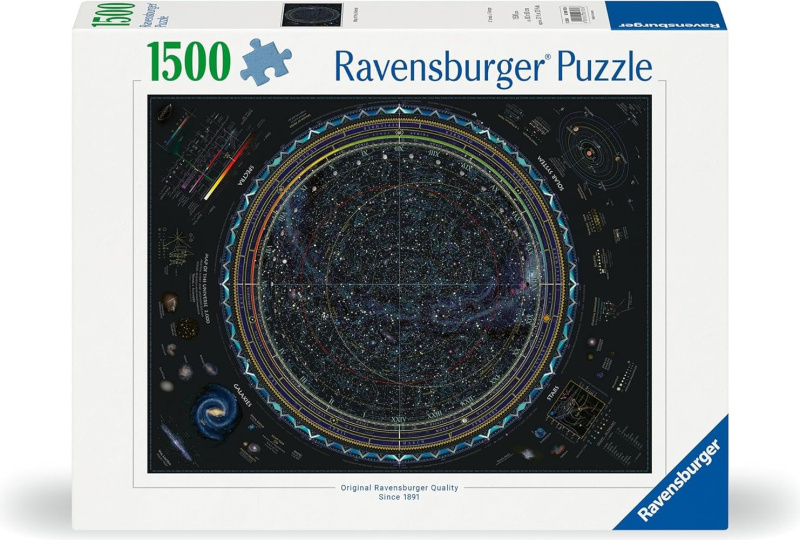 Ravensburger Mapa vesmíru 1500 dílků