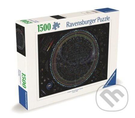 Ravensburger Mapa vesmíru 1500 dílků