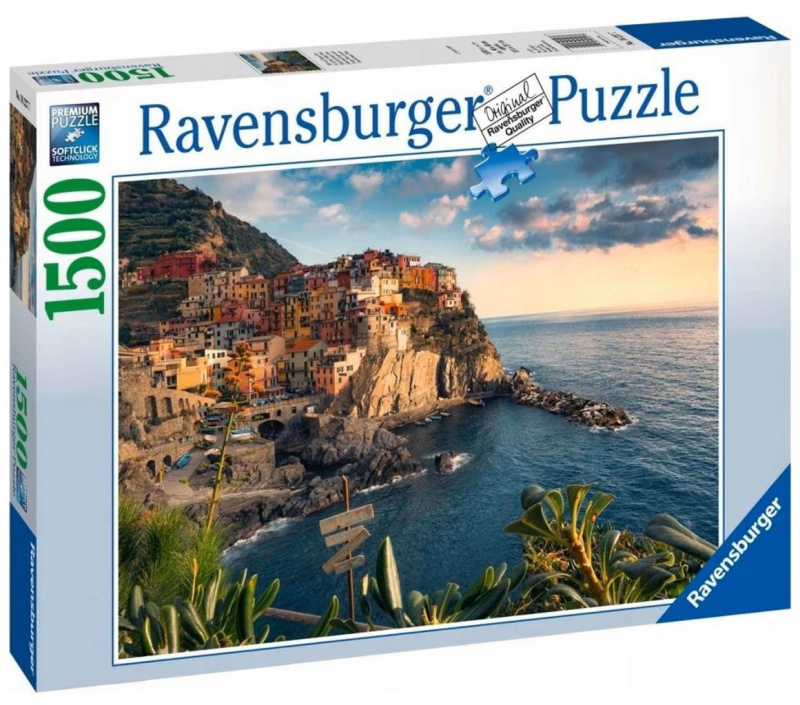 Ravensburger Pohled na Cinque Terre 1500 dílků