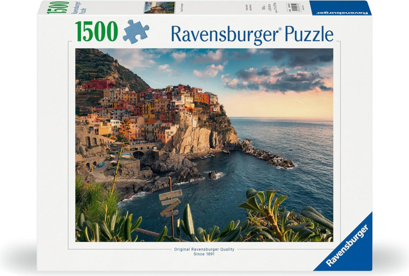 Ravensburger Pohled na Cinque Terre 1500 dílků