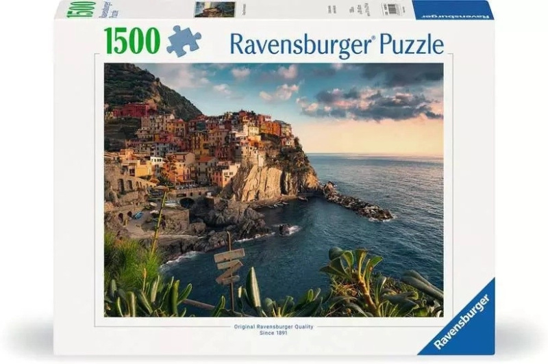 Ravensburger Pohled na Cinque Terre 1500 dílků