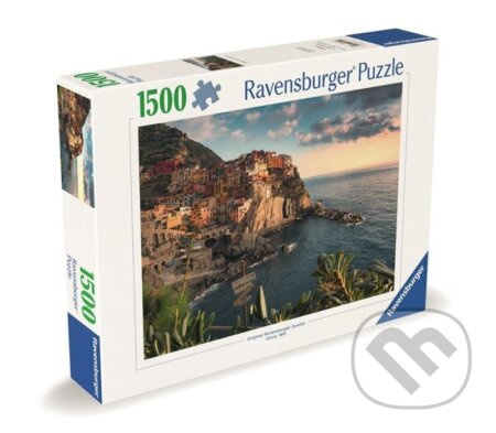 Ravensburger Pohled na Cinque Terre 1500 dílků