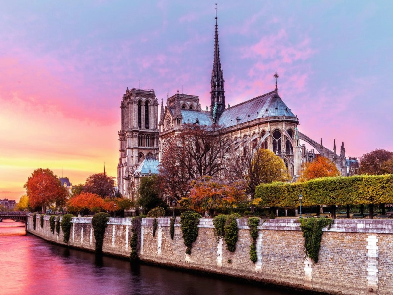 Notre-Dame - puzzle z kategorie Města a stavby