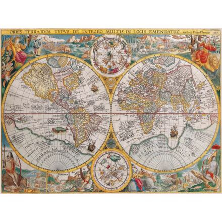 Puzzle historická mapa světa 1500 dílků