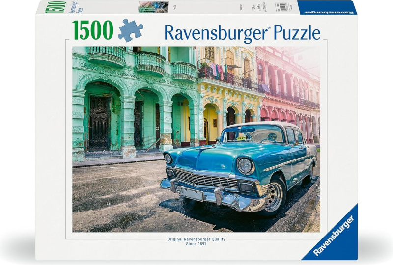 Auta na Kubě puzzle