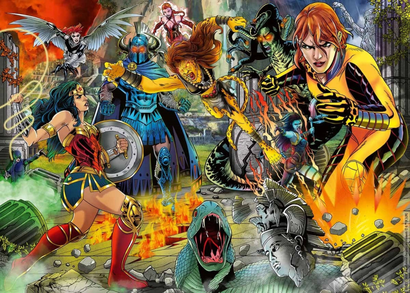 RAVENSBURGER DC Comics Wonder Woman 1000 dílků
