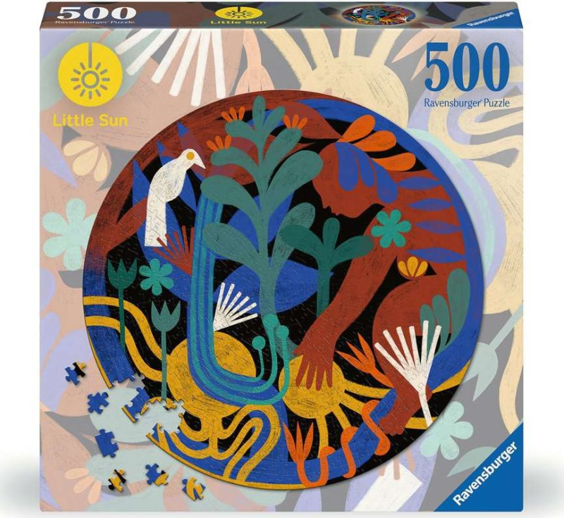 RAVENSBURGER Kulaté Little Sun Změna k lepšímu 500 dílků