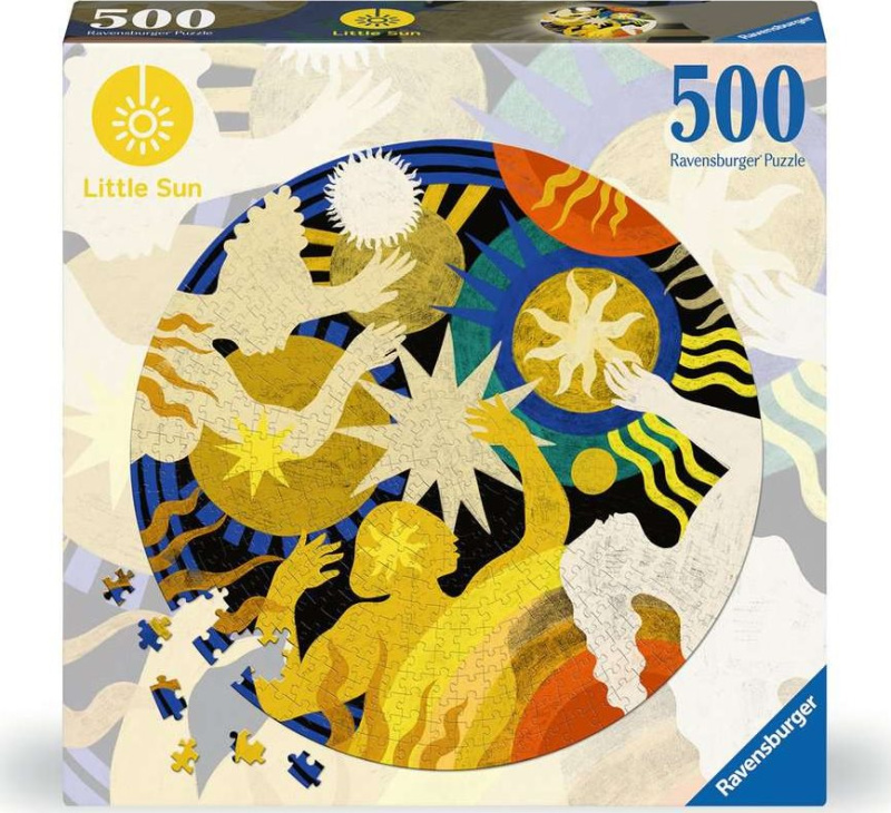 RAVENSBURGER Kulaté Little Sun Zapojení se 500 dílků