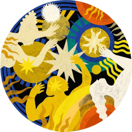 RAVENSBURGER Kulaté Little Sun Zapojení se 500 dílků