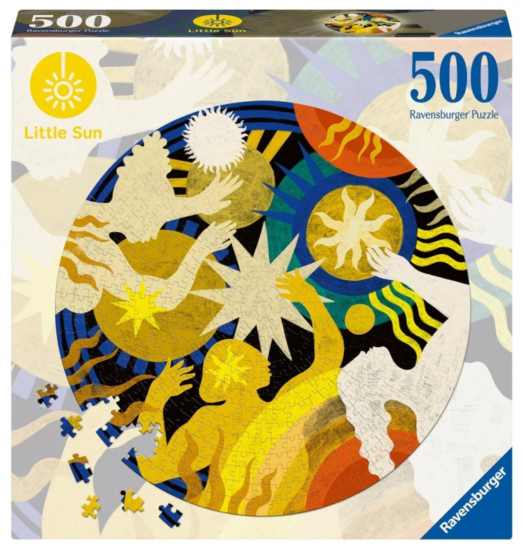 RAVENSBURGER Kulaté Little Sun Zapojení se 500 dílků