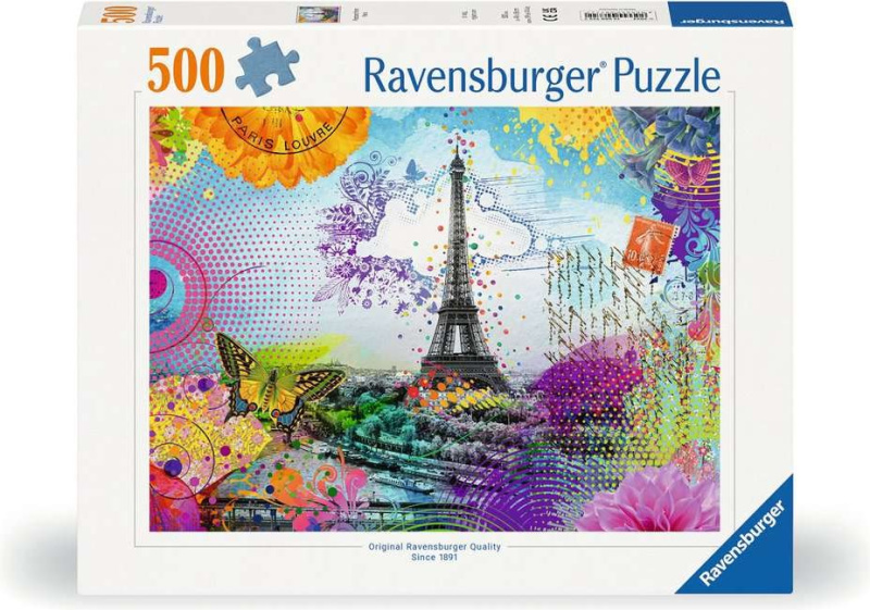 Ravensburger Pohlednice z Paříže 500 dílků