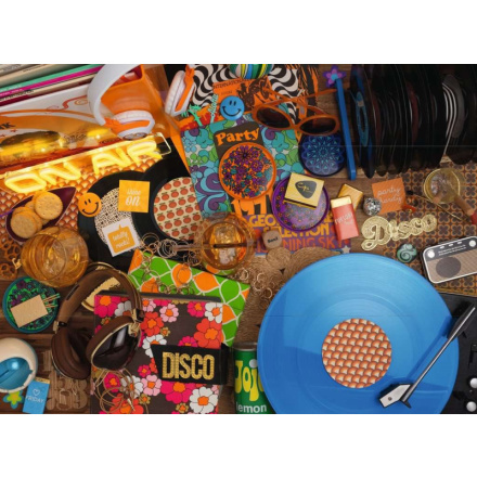 Vinylové desky puzzle Ravensburger 500 dílků