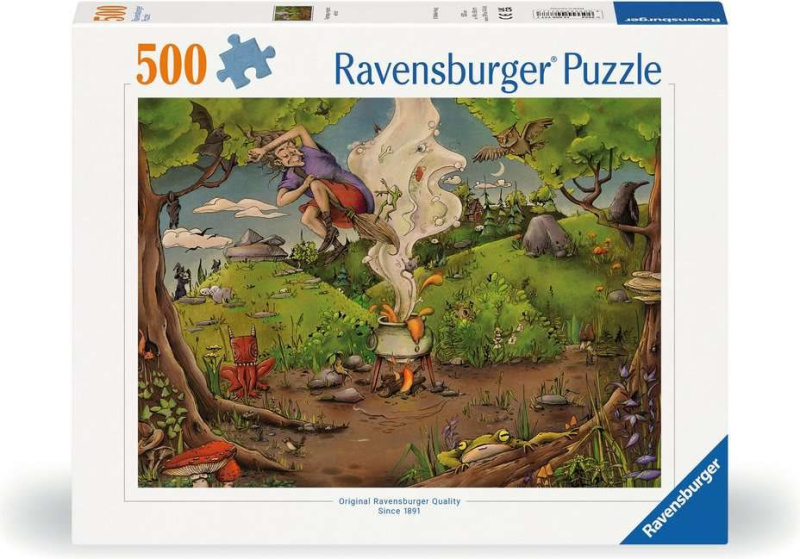 RAVENSBURGER Čarodějnice 500 dílků