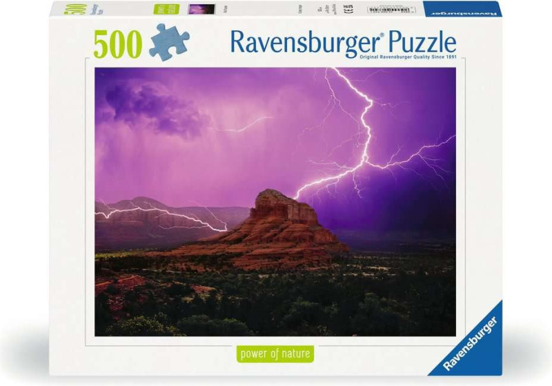 RAVENSBURGER Růžová bouřka 500 dílků