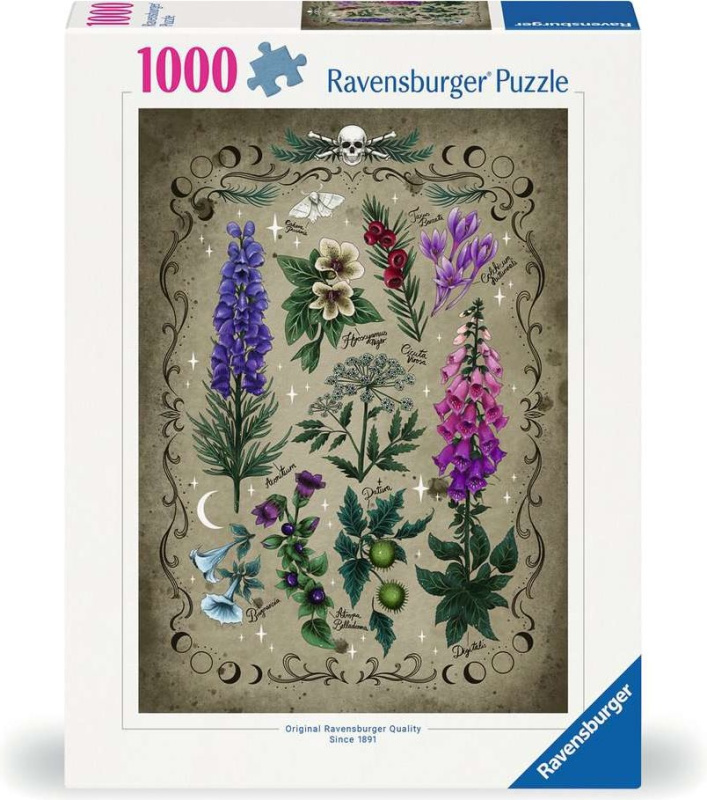 RAVENSBURGER Jedovaté rostliny 1000 dílků
