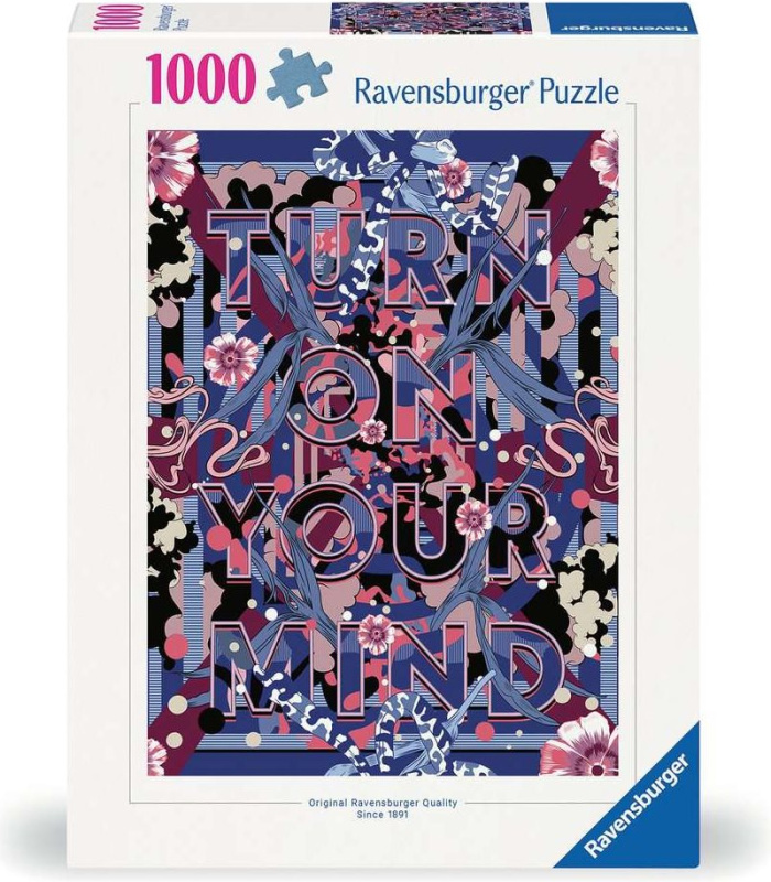 Puzzle Ravensburger 1000 dílků Turn on Your Mind