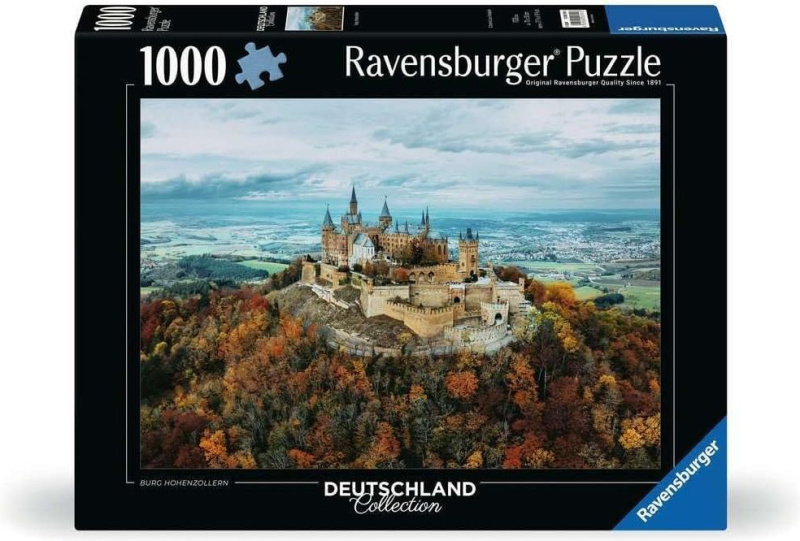 Ravensburger Zámek Hohenzollern Německo 1000 dílků