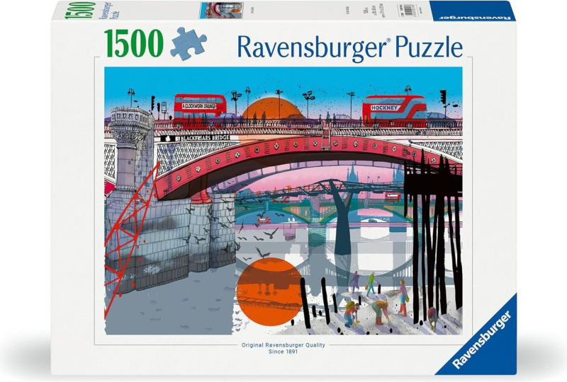 Puzzle Londýn Ravensburger 1500 dílků