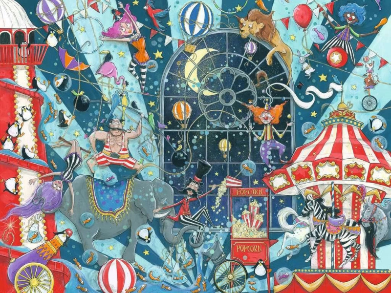 RAVENSBURGER Vítejte v cirkusu 1500 dílků