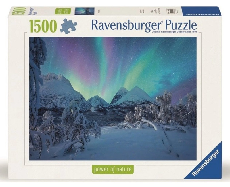 RAVENSBURGER Když polární záře tančí 1500 dílků