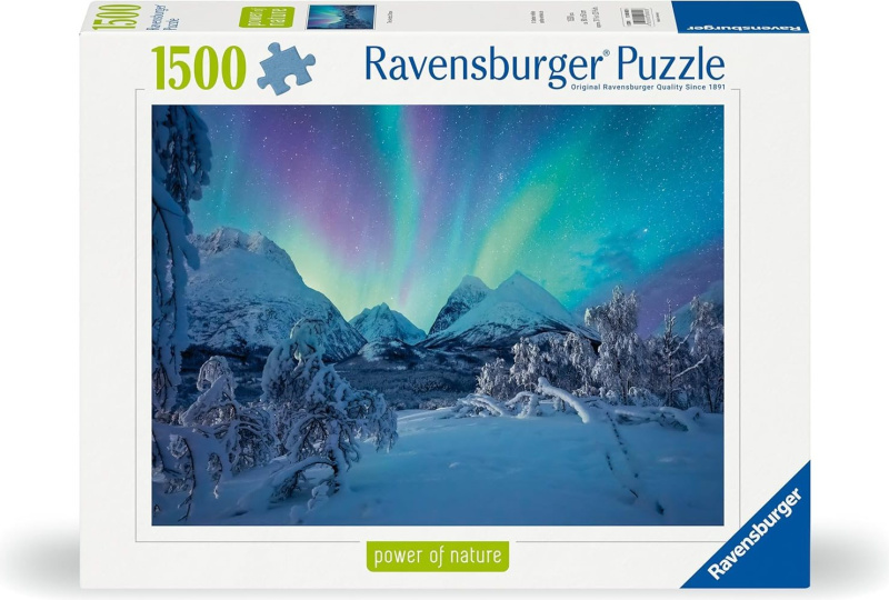 RAVENSBURGER Když polární záře tančí 1500 dílků