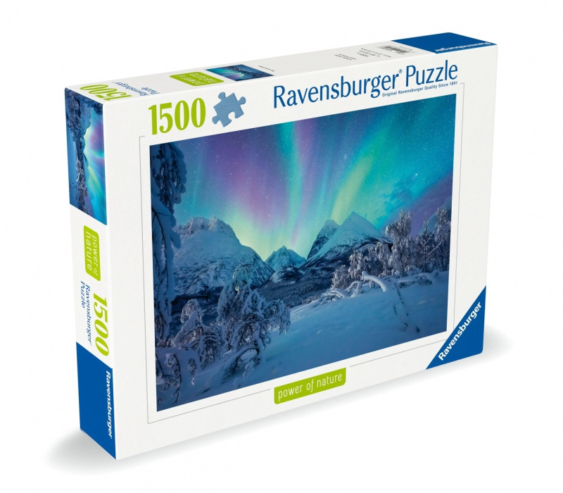 RAVENSBURGER Když polární záře tančí 1500 dílků