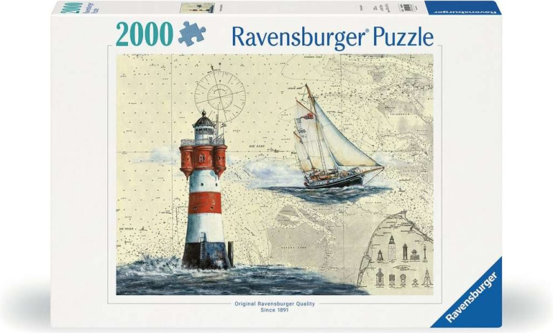 RAVENSBURGER Romantický maják 2000 dílků