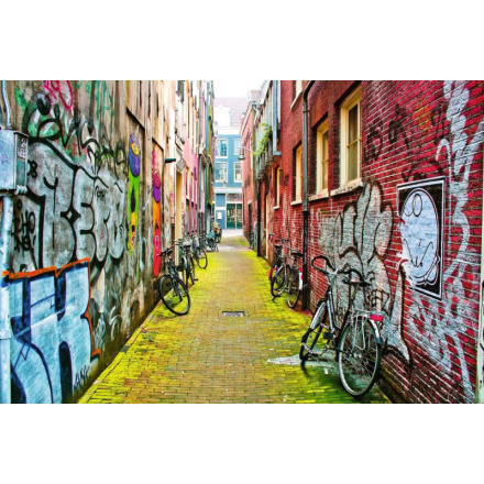 RAVENSBURGER Street Art v Amsterdamu 3000 dílků