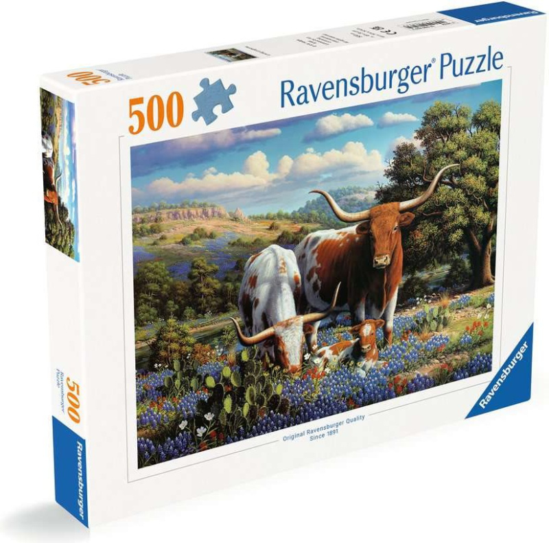 RAVENSBURGER Dobytek na louce 500 dílků