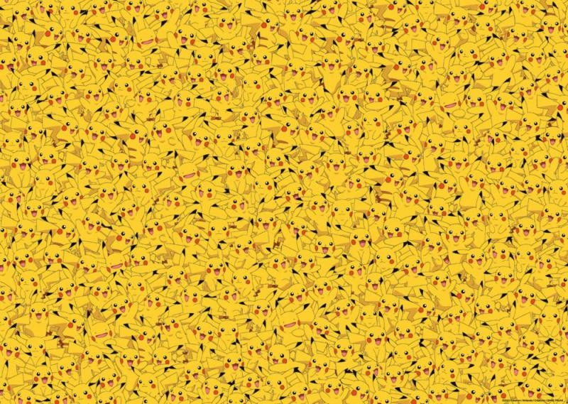 Ravensburger Challenge Pokémon Pikachu 1000 dílků