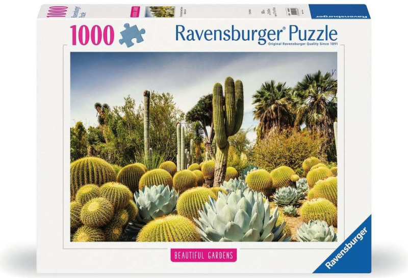 RAVENSBURGER Kouzelné zahrady Zahrada Huntington USA 1000 dílků