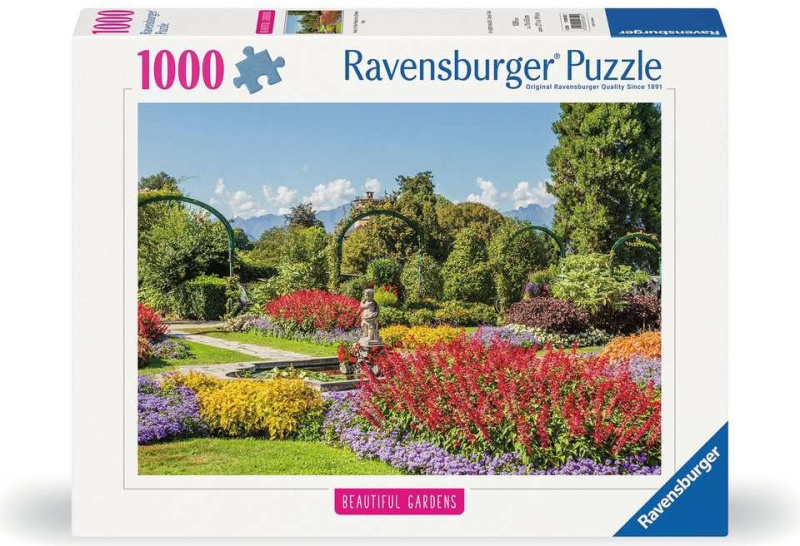 RAVENSBURGER Kouzelné zahrady Park Pallavicino Itálie 1000 dílků