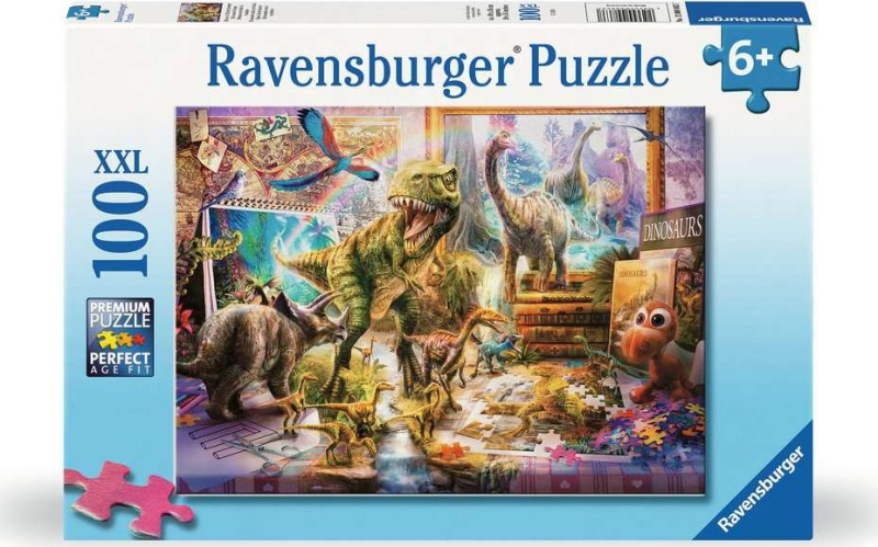 RAVENSBURGER Dinosauři ožívají XXL 100 dílků