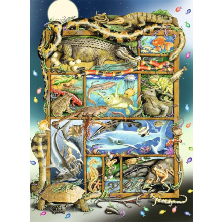 RAVENSBURGER Ryby a plazi XXL 200 dílků