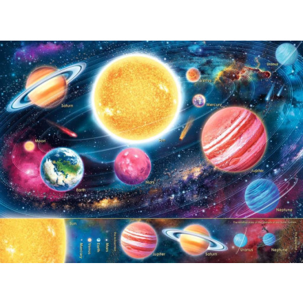 Ravensburger puzzle Sluneční soustava XXL 300 dílků