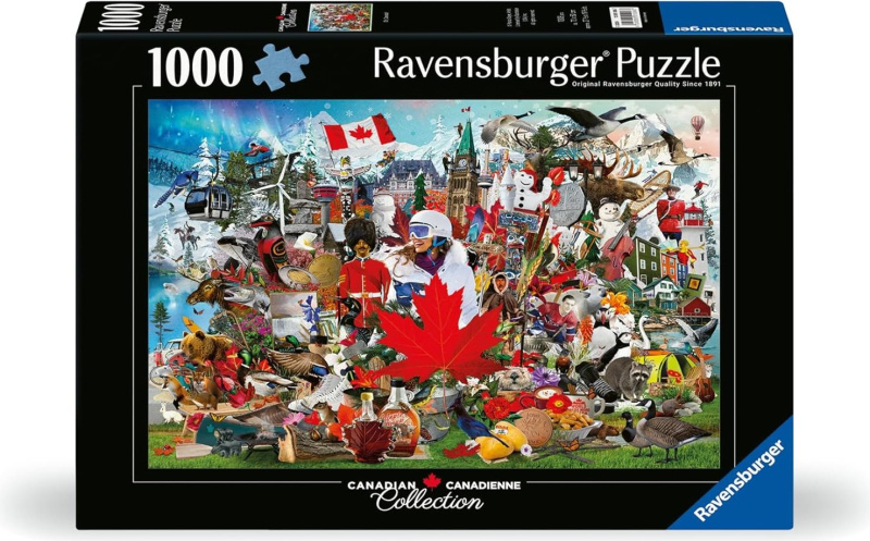 Puzzle Ravensburger 1000 dílků Ó, Kanado!