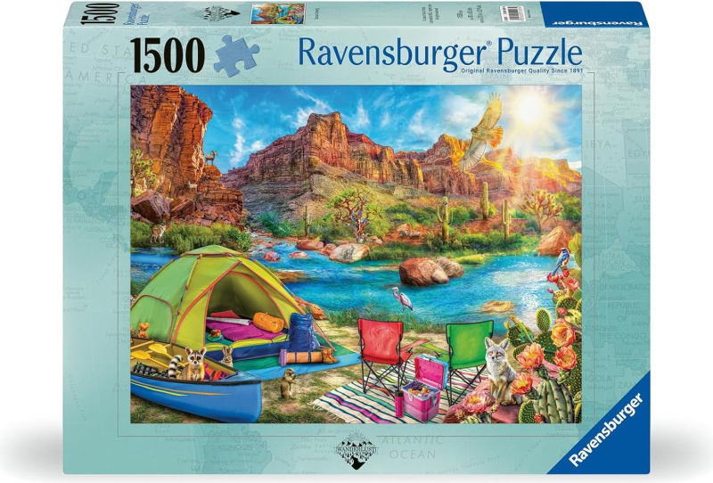 RAVENSBURGER Táboření v kaňonu 1500 dílků