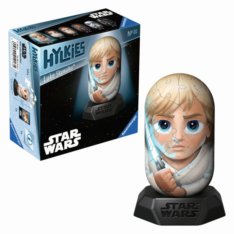 Ravensburger 3D Puzzle - Hylkies: Star Wars: Luke Skywalker - 54 ks