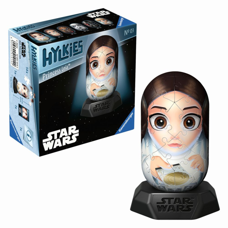 Ravensburger 3D Puzzle - Hylkies: Star Wars: Princezna Leia - 54 ks
