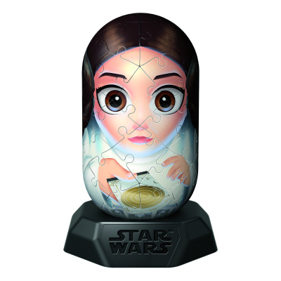 Ravensburger 3D Puzzle - Hylkies: Star Wars: Princezna Leia - 54 ks