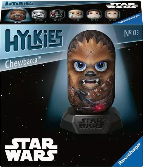 Ravensburger 3D Puzzle - Hylkies: Star Wars: Chewbacca - 54 ks