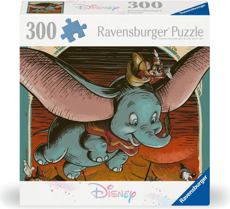 Puzzle Ravensburger 300 dílků Disney Dumbo