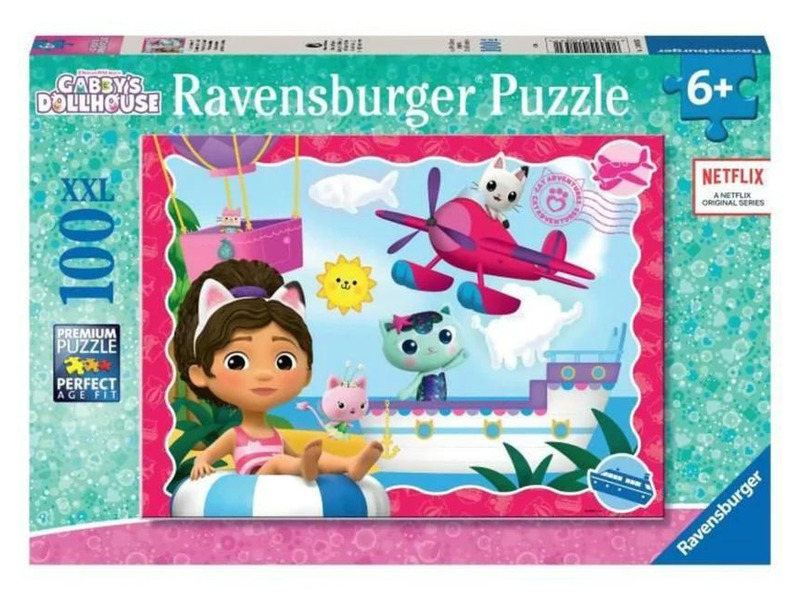 RAVENSBURGER Gábinin kouzelný domek XXL 100 dílků