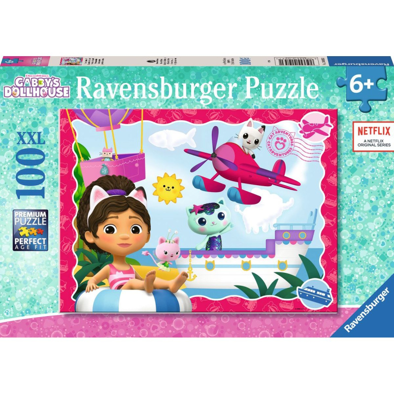 RAVENSBURGER Gábinin kouzelný domek XXL 100 dílků